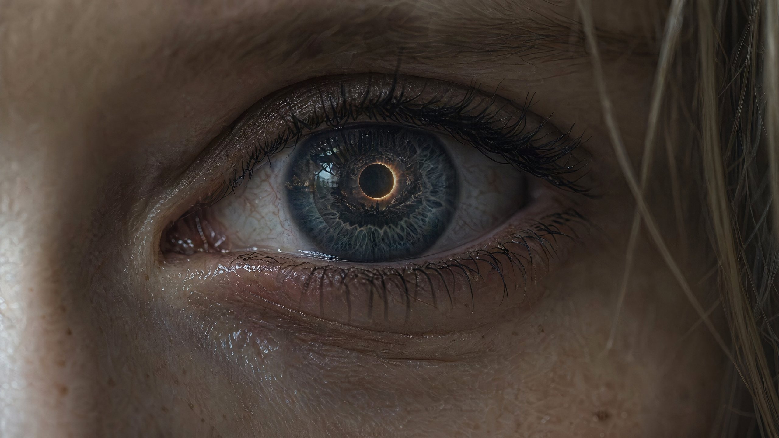 The Eye of the Eclipse